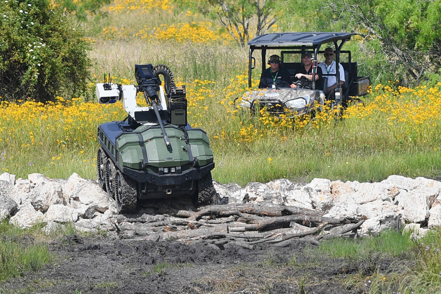 Unmanned combat vehicles